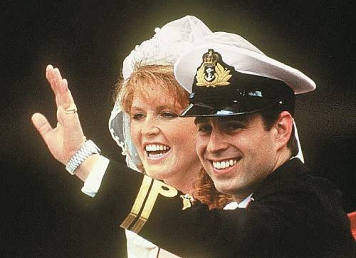 1986 gaben sich Prinz Andrew und Sarah Ferguson das Jawort. Foto: AP