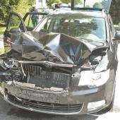 Unfall vor Schutzweg – Vier Personen verletzt