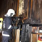 Unaufgeklärter Brandanschlag