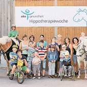 Erfolgreiche Therapie auf dem Pferderücken