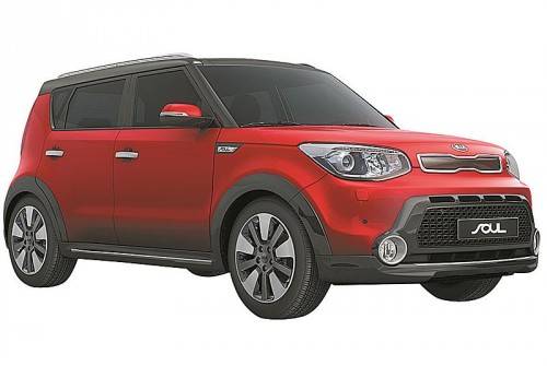 Europapremiere für die nächste Generation des Crossover-Modells Kia Soul auf der Messe in Frankfurt. Foto: Werk