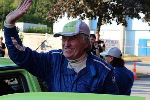 Freute sich über den fünften Rang in seiner Klasse und die vielen Fans in der Steiermark: Rallye-Routinier Kurt Adam. Foto: niedermann