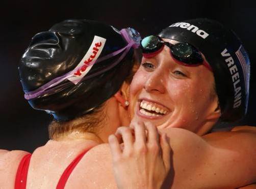 Holte über 4 x 100 m Lagen ihre sechste Goldmedaille: US-Girl Missy Franklin. foto: gepa