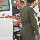 Mubarak wurde ins Armeespital gebracht