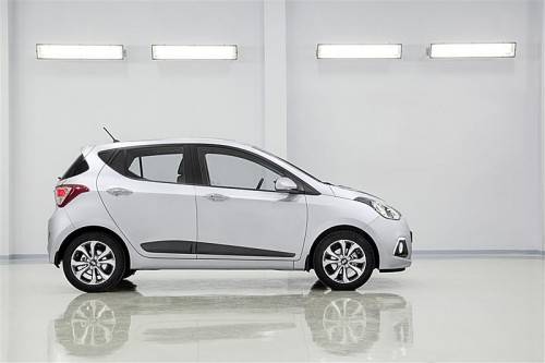 Hyundai mit den ersten Bildern des neuen i10. Foto: werk