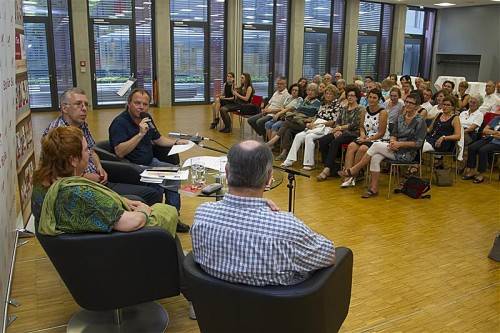 Im Juli bat der Lesehof zu Tisch: „Man ist, was man isst“ lautete das Thema. Foto: vn/paulitsch