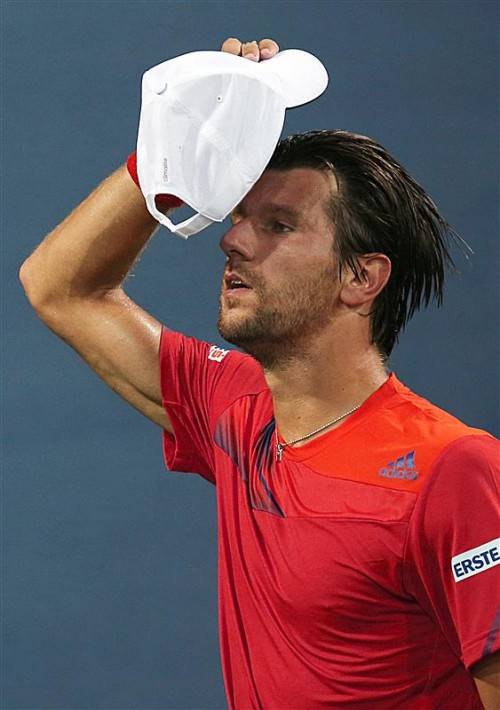 Jürgen Melzer schied wie im letzten Jahr bei den US Open in New York bereits in der ersten Runde aus. Foto: gepa