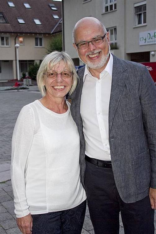 LT-Vizepräsident Peter Ritter mit Veronika.