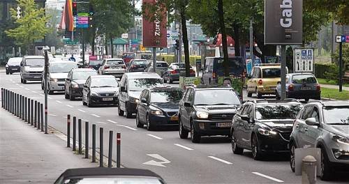Laut WIGEM-Obmann Thomas Hackspiel hat der Verkehr in Bregenz wochentags nicht zugenommen. Foto: VN/Steurer