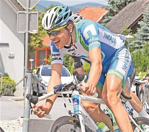 Matthias Brändle: Guter Start bei der Tour de l‘Ain. Foto: diener