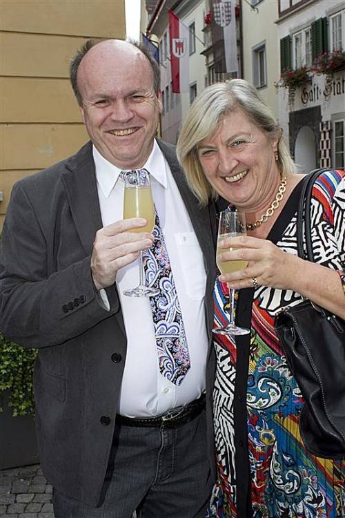 Mit von der Partie: Peter Roesch und Marlene Bauer. Fotos: FRanc