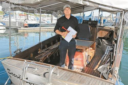 Oliver Böhler freut sich, dass bei den Titelkämpfen der Bodensee als Seglerrevier präsentiert wird. Foto: akp