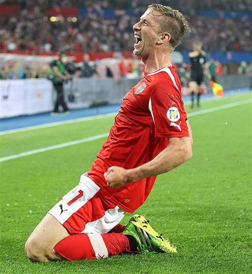 Trotz fehlender Spielpraxis wieder im Team: Marc Janko. foto:diener