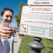 Glasverbot braucht immer noch Kontrollen