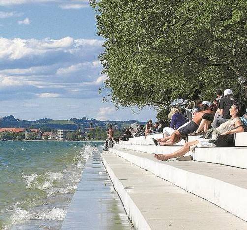Zum Vorfall kam es bei den „Sunset-Stufen“ in Bregenz. Foto: symbolbild