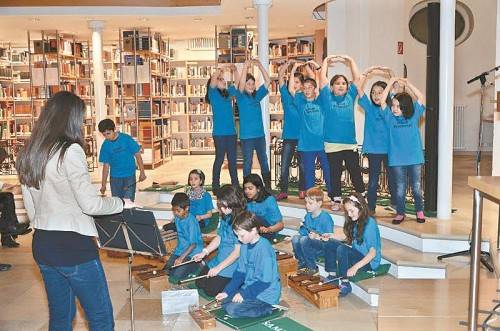 Zwei Musikensembles traten bei der Generalversammlung des Exportclub in der Landesbibliothek auf. Walser