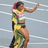 Gold an Fraser-Pryce