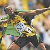 Bei Blitz und Donner holte sich Bolt Gold