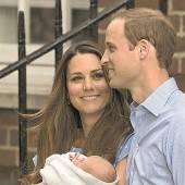 William und Kate aus Wachs