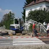 Bauarbeiten im „Kurzglend“ bis Montag fertig