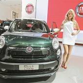 Italiener feiern auf der IAA ein farbenfrohes Fest