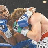 Mayweather ist seit 45 Kämpfen ungeschlagen