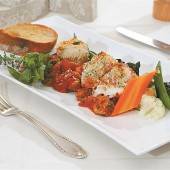 Gerollte Felchenfilets mit Kräutern