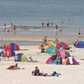 Sonne, Baden und Windsurfen