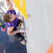 Platz 19 beim Kletter-Weltcup