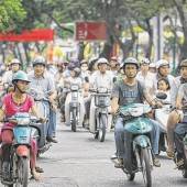Mopeds in Ho Chi Minh Stadt