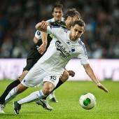 Erstes Liga-Spiel und Sieg für Margreitter