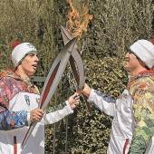 Flamme ist nach Sotschi unterwegs