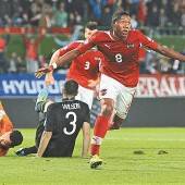 Österreich wahrte die Chance in der WM-Qualifikation