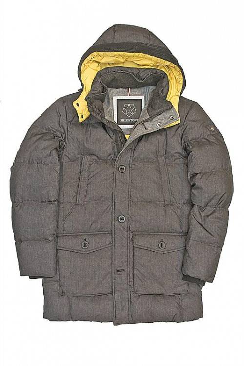 ￼ Lässig: Diesen Daunenparker von Milestone gibt es um 329 Euro im Modehaus Mayer in Götzis.