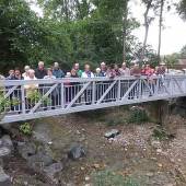 Ruggbachbrücke von Anrainern eingeweiht