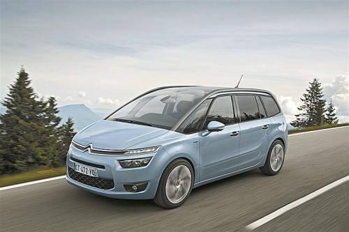 C4 Grand Picasso: Jetzt auch mit Einpark- und Abstandsassistent, Spurhaltesystem, Toter-Winkel-Überwachung. Fotos: werk