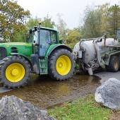 6000 Liter Gülle ausgelaufen