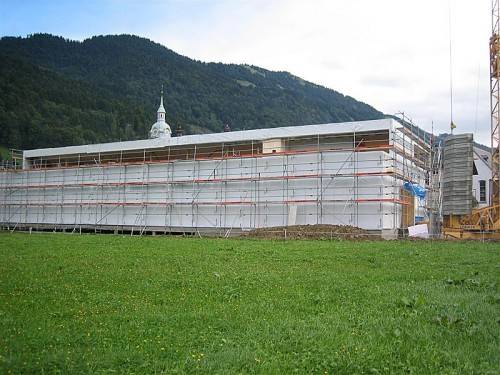 Das Sicherheitszentrum in Bezau soll bis Ende 2014 bezogen werden.