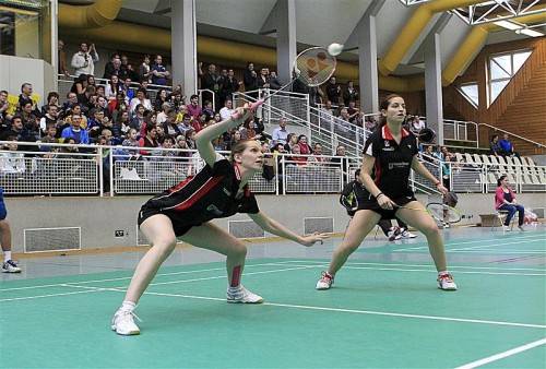 An der Seite von Alexandra Mathis holte Baldauf 2012 und 2013 zwei ihrer insgesamt fünf Staatsmeistertitel im Doppel.