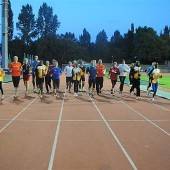 Hochkarätige Gäste beim Training