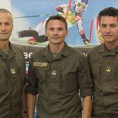 Ein Salut für den Jubilar in Uniform