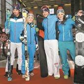 Der Skiverband kleidete 344 Wintersportler ein