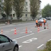 Behinderungen wegen Arbeiten an Ampelanlage