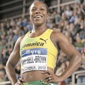 Campbell-Brown nach positivem Test verwarnt