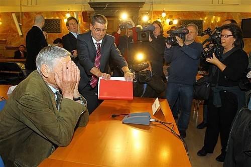 Scheu war Walter M. in Salzburg nur zu Beginn des Prozesses. Foto: VN/Hofmeister