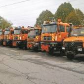 Lkw und Schneepflug im Sonderangebot