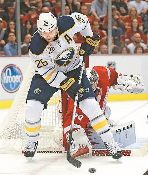 Thomas Vanek: Glücklos im Startspiel. Foto: ap