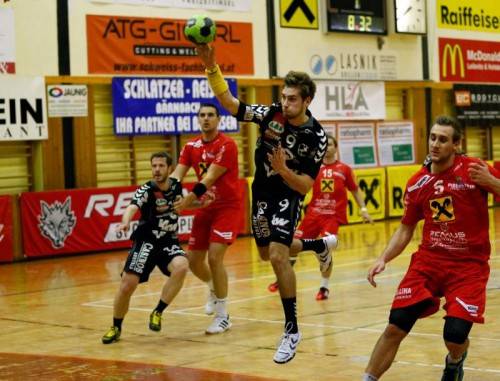 Bregenz-Youngster Peter Harrich erzielte sechs Treffer beim 38:27-Erfolg über die HSG Bärnbach/Köflach. Foto: gepa