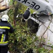Cessna im dichten Nebel bei Krems abgestürzt