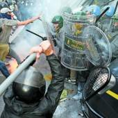 Proteste gegen Sparpolitik